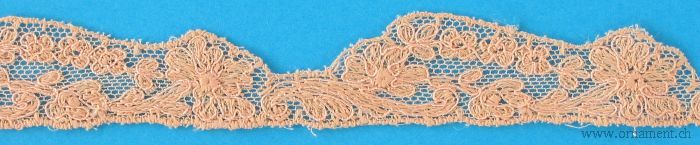 Pink Embroidered Cotton Trim #22