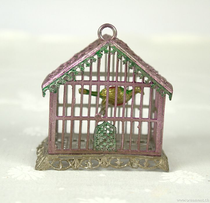 Bird Cage with Bird