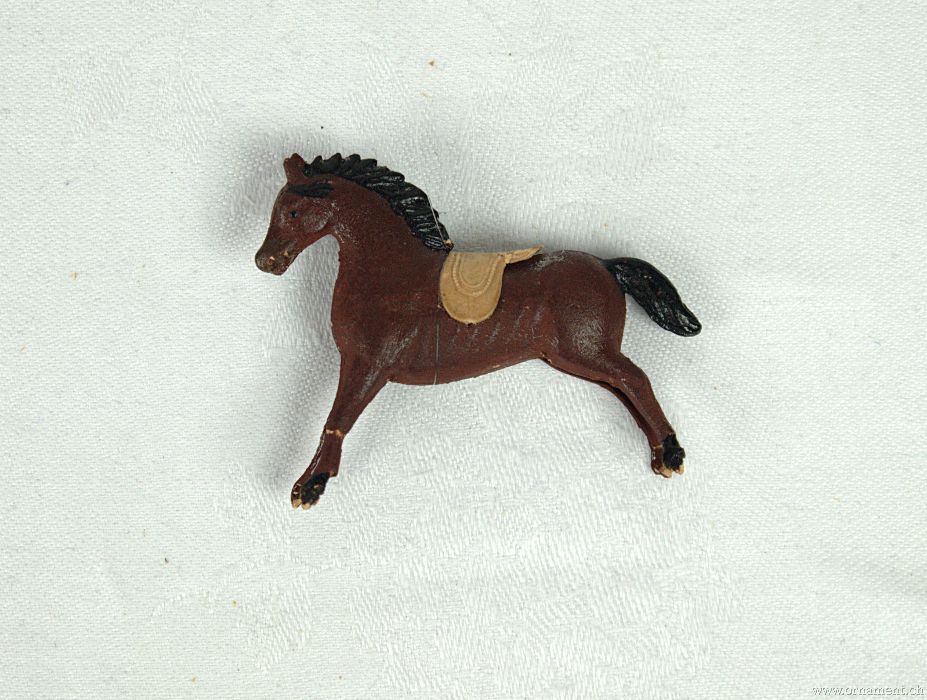 Tiny brown horse