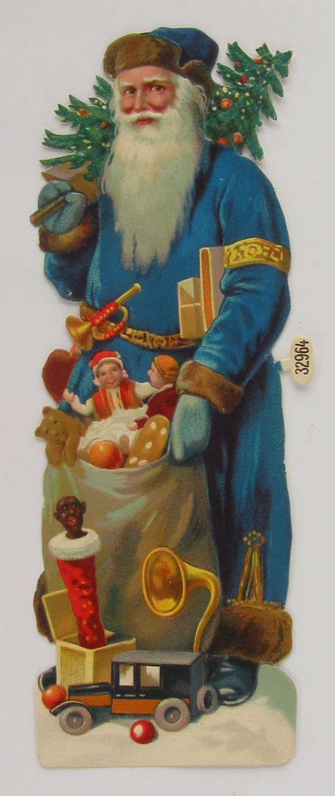 Santa (Blue)