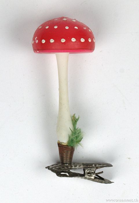 Two Mushrooms on Clip