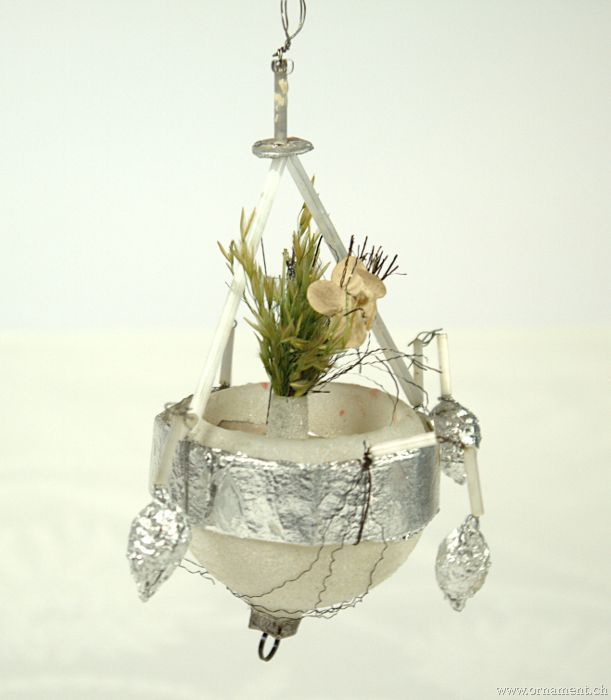 Candelaber with paper flower