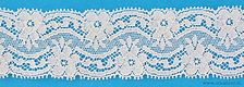 Embroidered Tull Cotton Trim #14